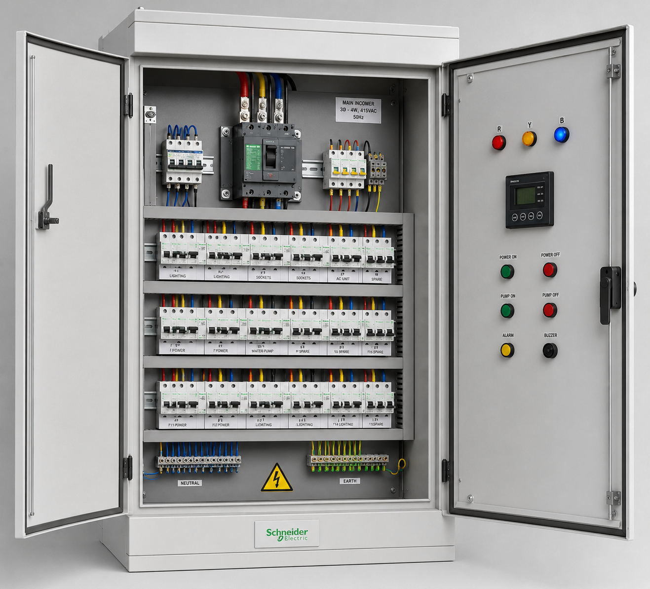 Electrical Control and Distribution Panel